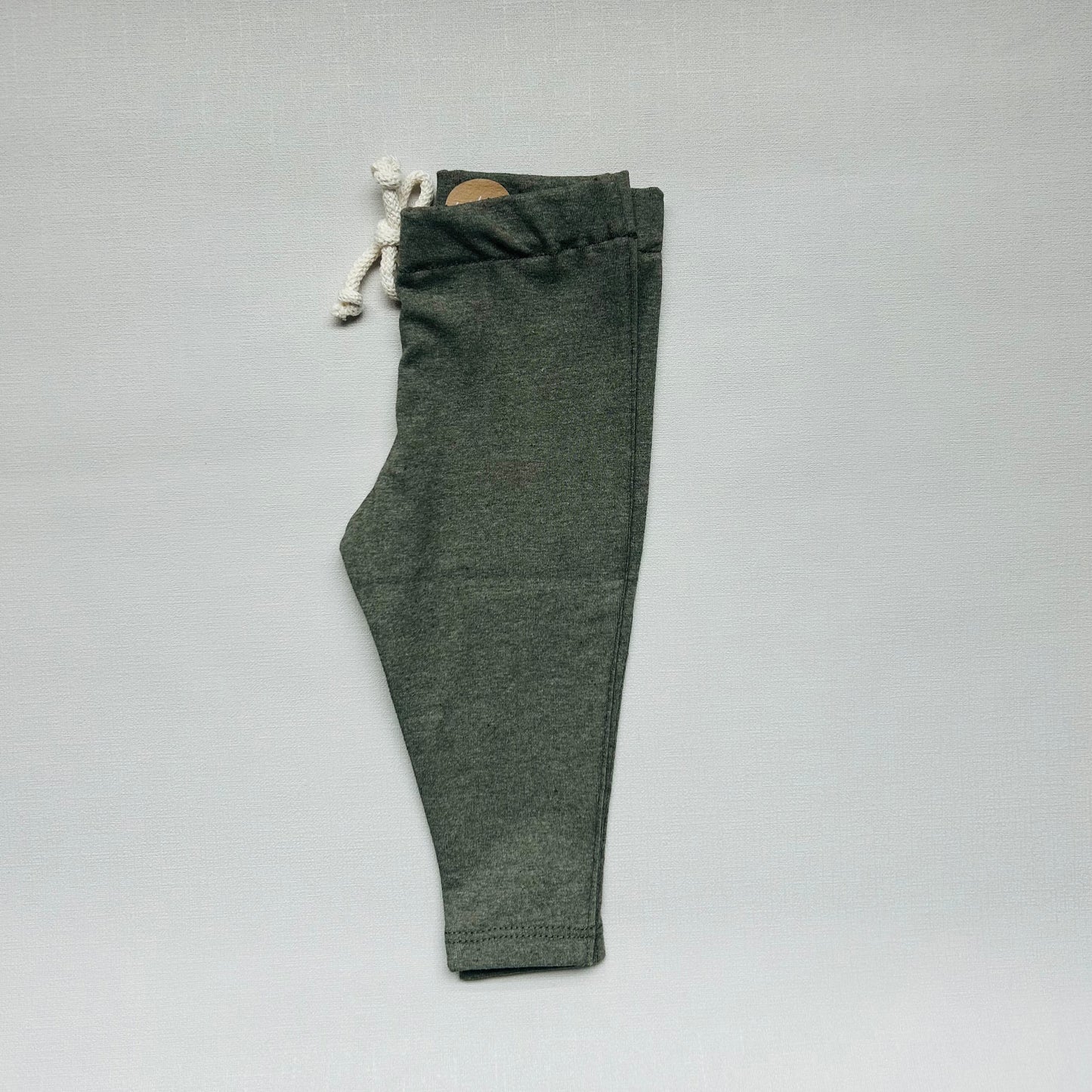 Baby legging - olijf