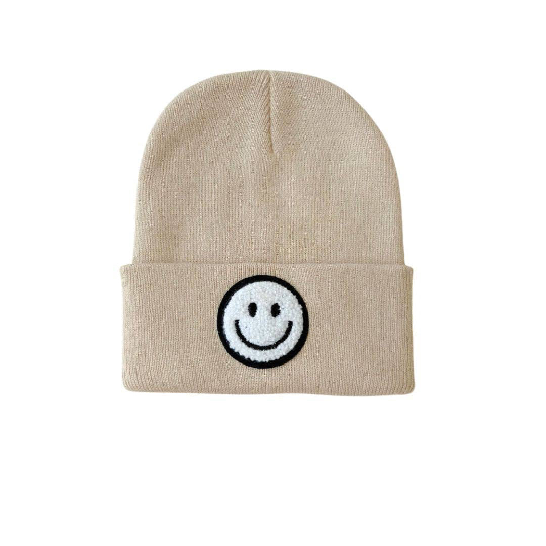 Smiley muts - Beige