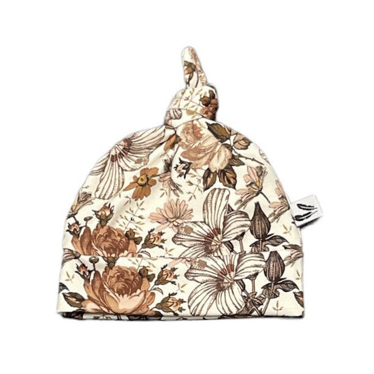 Knoopmutsje - English Garden Brown