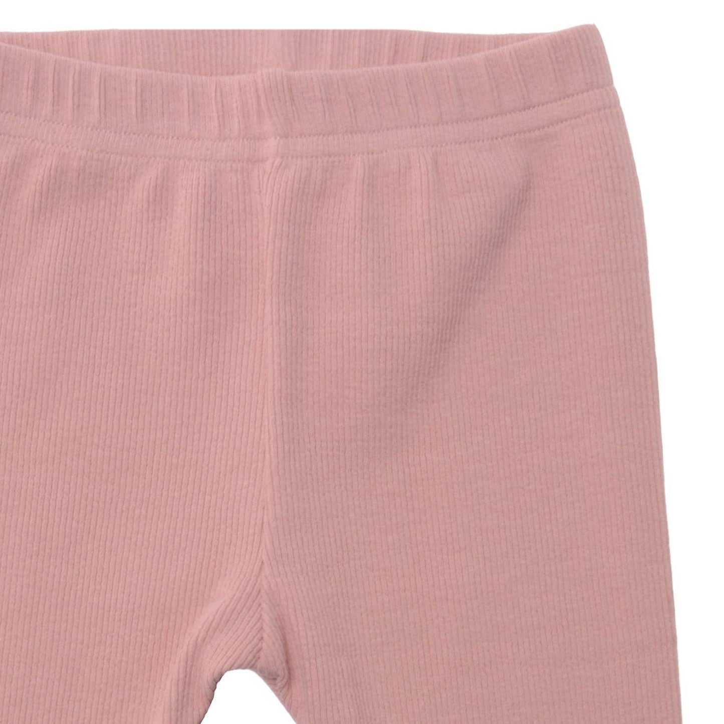 Baby-legging ribstof - roze