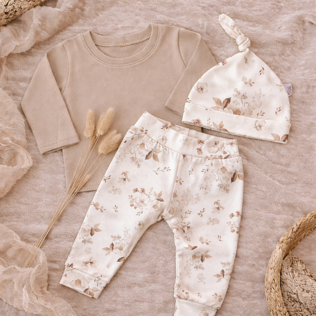 Legging met jasmijnbloemen