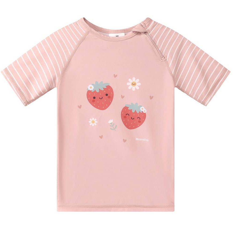 Zonbeschermingsshirt (UV protection) - Aardbeien