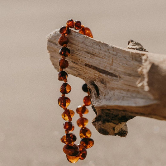 Barnsteen armband | Karamel